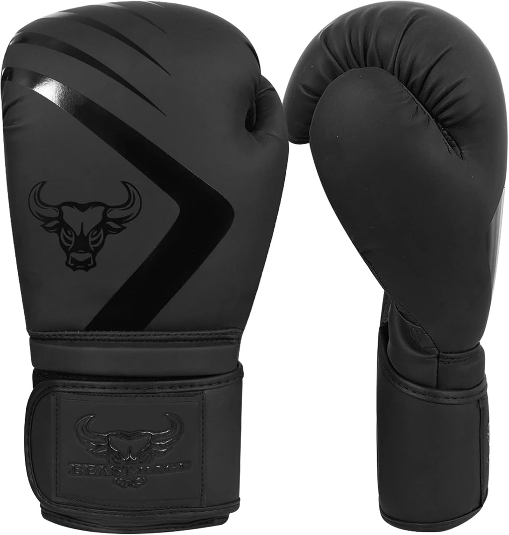 Boxing Gloves Muay Thai Kickboxing MMA Fight Bag Training Punch Hitting Workout Men Women Sparring Fitness Mitts