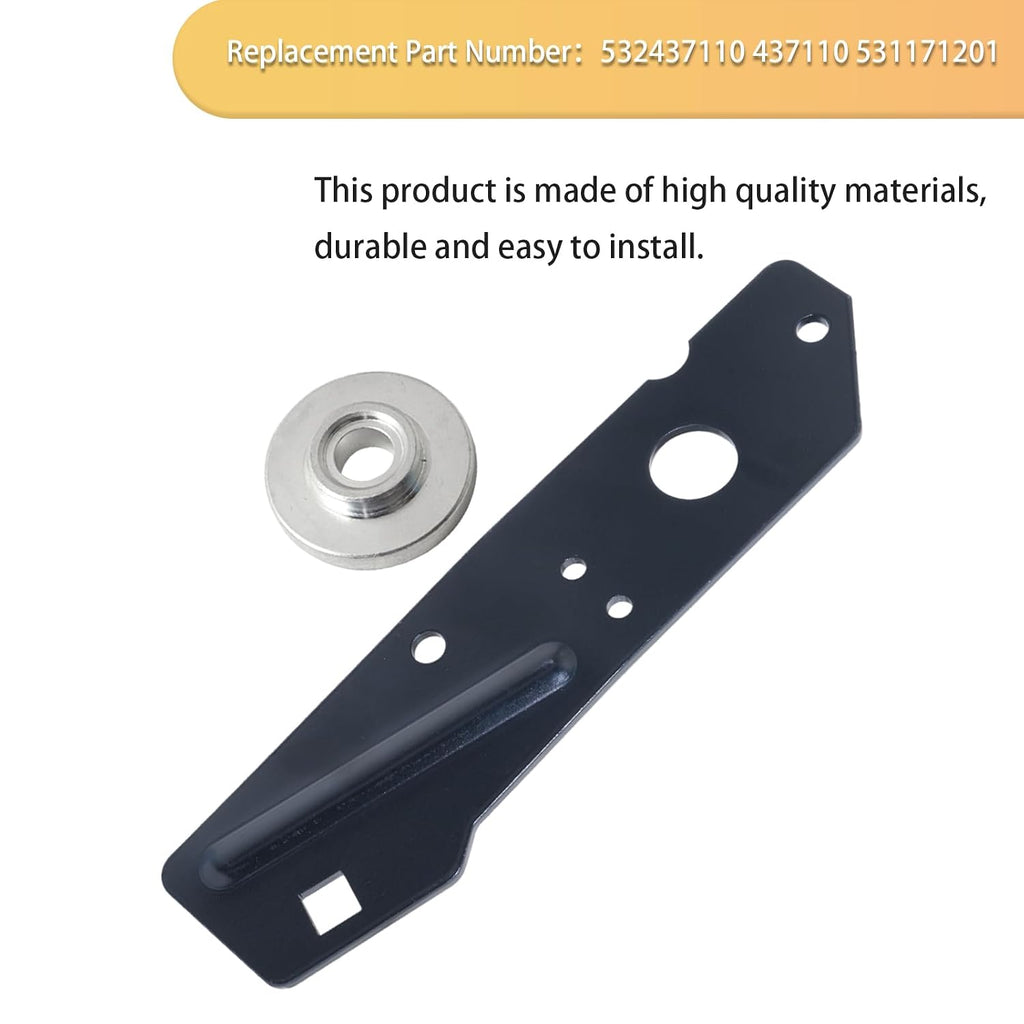 437110 532437110 42" Idler Arm Compatible with Husqvarna Lawn Mower - Fits Model: 96043017200, YTH22V42, YTH20K42, 917254800, 917254801