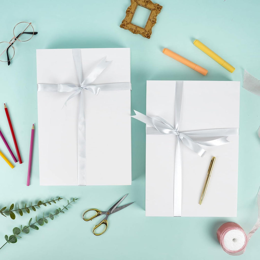 16pcs Gift Boxes with Lids for Presents,14x9.5x2in Robe Boxes