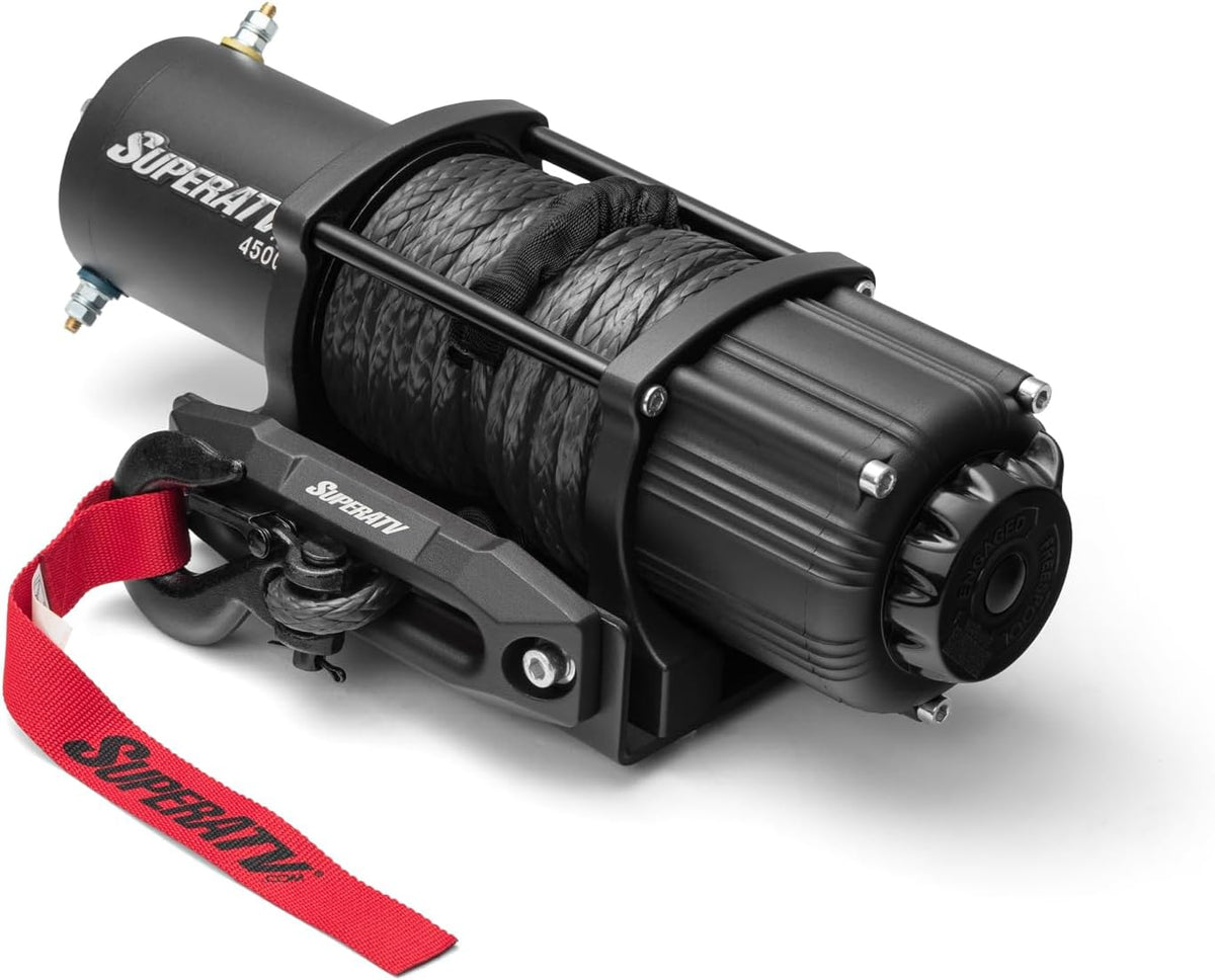4500 Lb. UTV/ATV Winch (With Wireless Remote & Synthetic Rope)