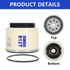 AUIVERED R12T Fuel Filter Water Separator Element