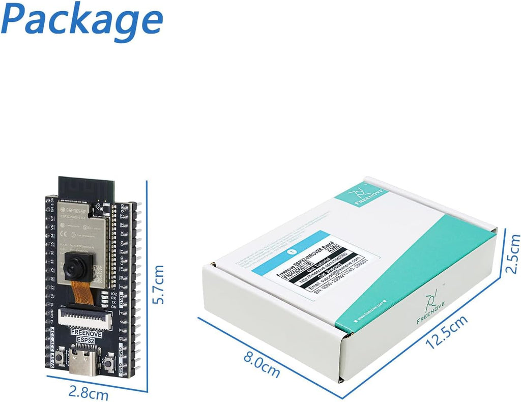 Freenove ESP32 Camera Development Board ESP32 Kit with 1GB Card