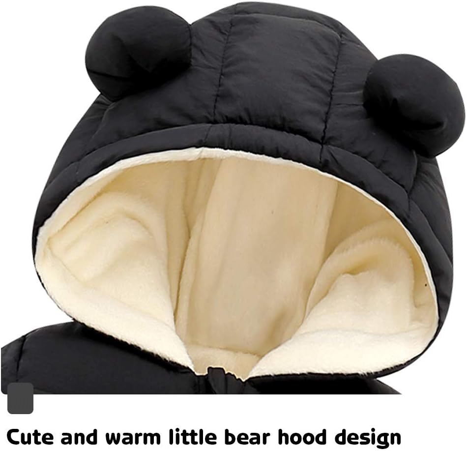 Baby Boy Snowsuit Newborn girl Winter Coat Toddler jacket Clothes | Unisex boys girls items hoodie toddler fleece