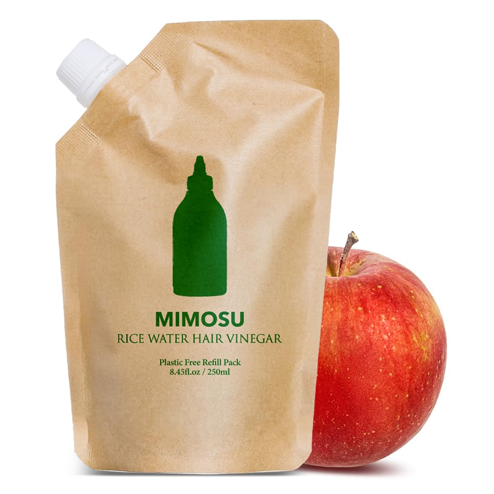 Apple Cider Vinegar with Rice Water Scalp & Hair Rinse Refill 8.45oz
