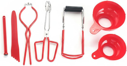 7-Piece Stainless Steel Jar Lifter and Canning Tool Kit for Kitchen Countertops