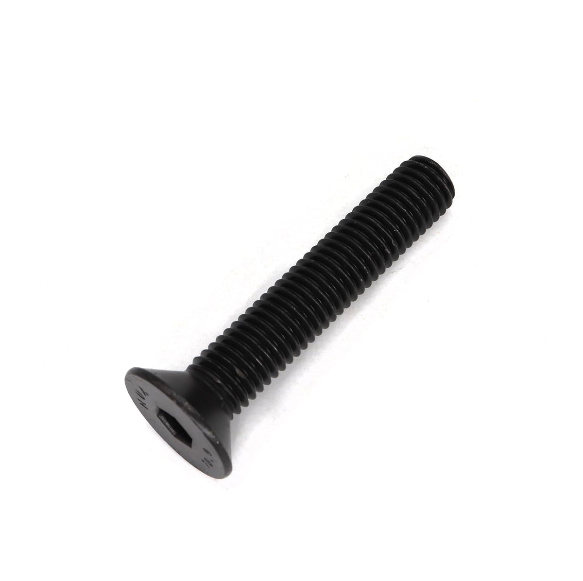 10pcs M10 x 50mm Black Flat Countersunk Head Hex Socket Cap Bolts 10.9 Grade Alloy Steel,Coarse Thread