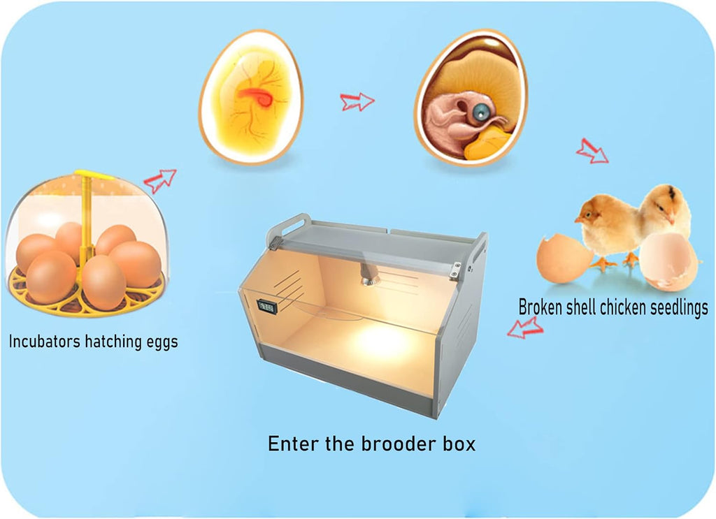 Intelligent Brooder Box Chicken brooder Quail cage Baby Chicken Supplies
