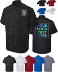 Chef Coat Personalized Men/Women Chef Jacket Bulk Customized Logo/Name/Text Chef Coat with Pockets Restaurant/Hotel