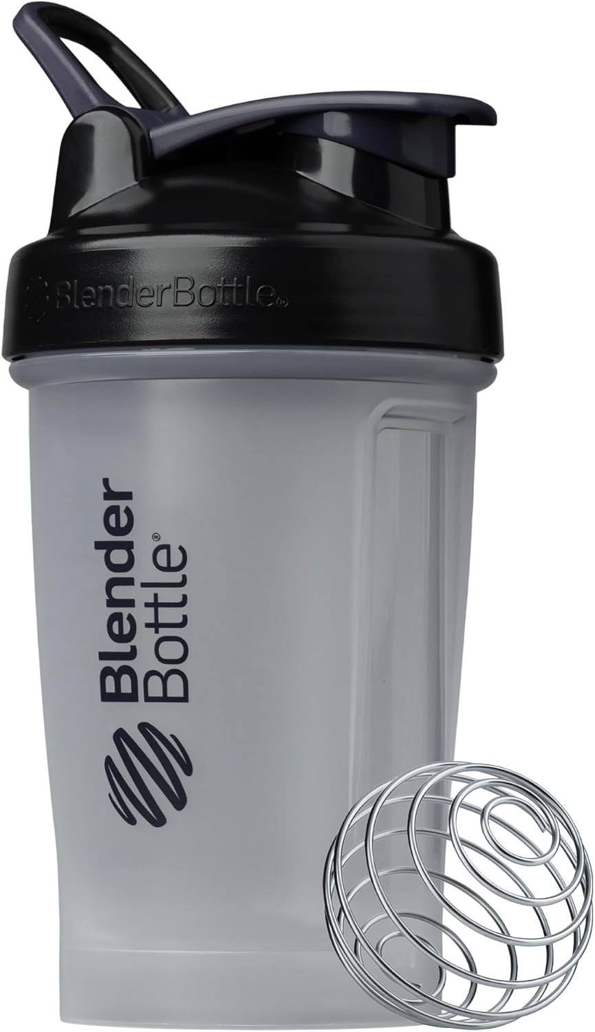 Classic V2 Plastic Shaker Bottle 20 oz Black
