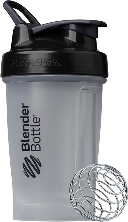 Classic V2 Plastic Shaker Bottle 20 oz Black