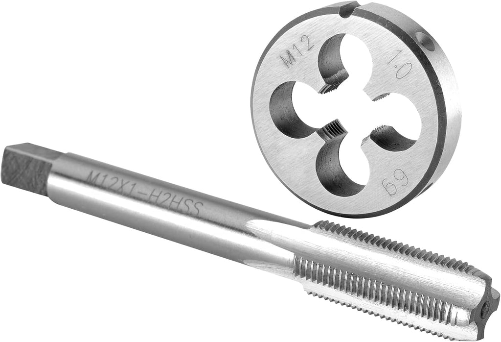 Burkit M12 X 1 Tap and Die Set Right Hand