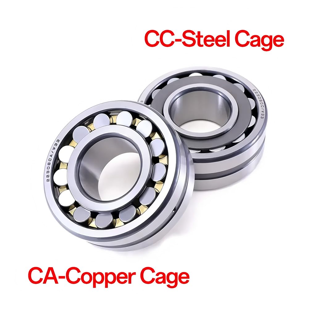 1 Pcs 22214 CC/W33 Spherical Roller Bearings, 70mm x 125mm x 31mm,Heavy Duty Self Aligning Roller Bearing for Machinery Equipment