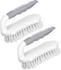 Scrub Brush, Heavy-Duty Scrub Brushes for Cleaning with Stiff Bristles Cleaning Brush for Shower, Bathroom, Carpet