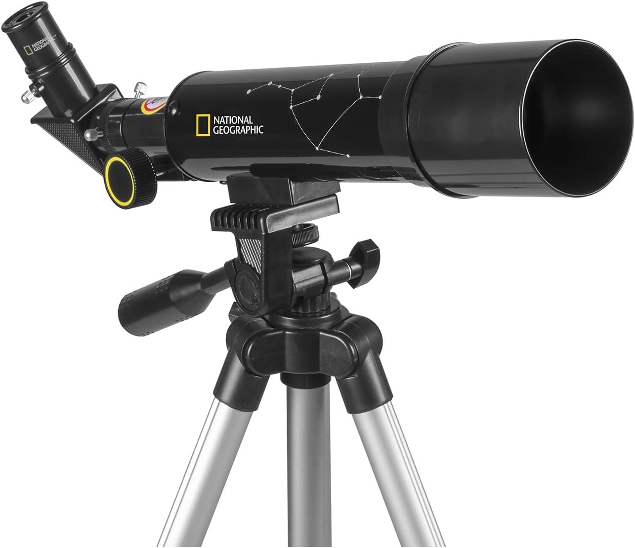 National Geographic 50mm Refractor Telescope for Beginners Kids with Eyepieces Mount Tripod