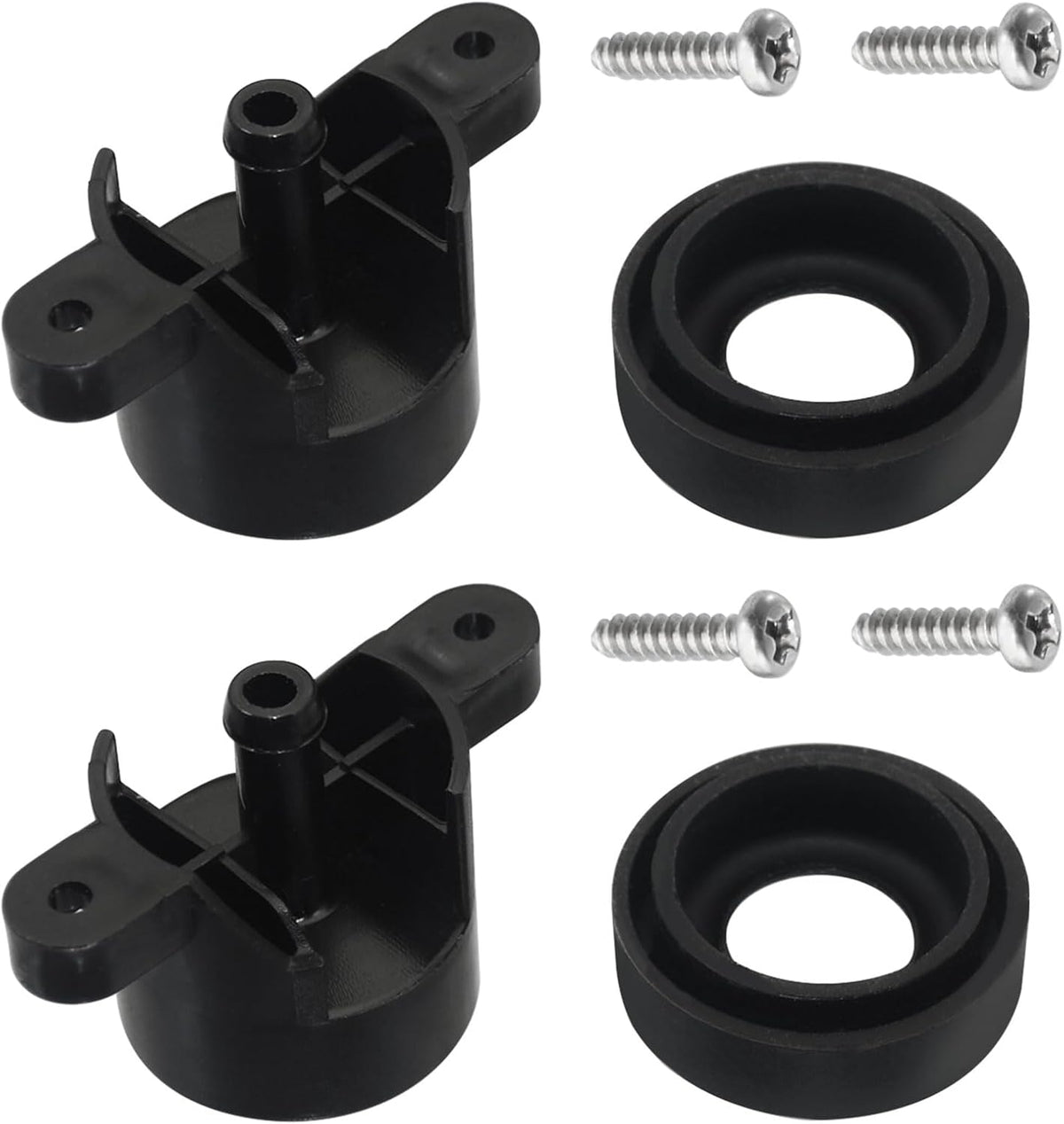 2 Pack Espresso Machine Water Tank Inlet Connection Kit with Gaskets