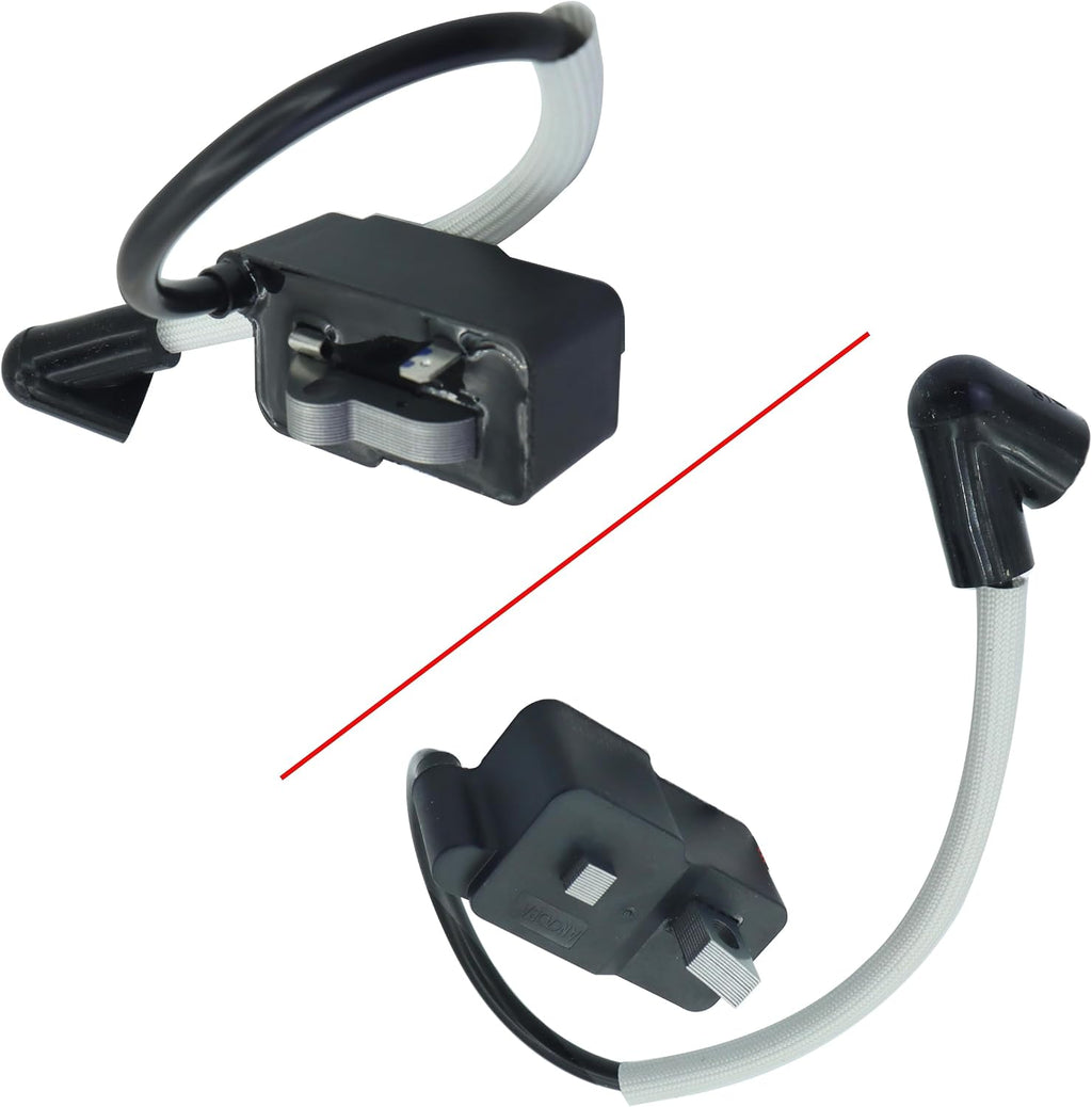 545046701 530039224 Ignition Coil Module Compatible with Husqvarna 124C 124R 124L 125C 125E 125R 125L 125RJ 128C 128R 128CD 128LD Trimmer Edger Brushcutter with Spark plug