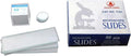 BS-50P-C-R BS-50P-C 50pc Blank Pre-Cleaned Microscope Glass | 50 Blank 1 x 3 Inch Microscope Slides with 100 Round 18