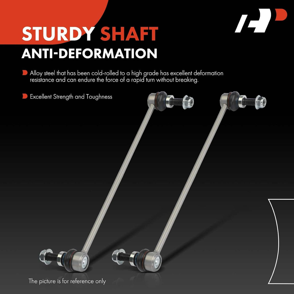 A-Premium Front Sway Bar Link Stabilizer Bar Link, Compatible with Chrysler