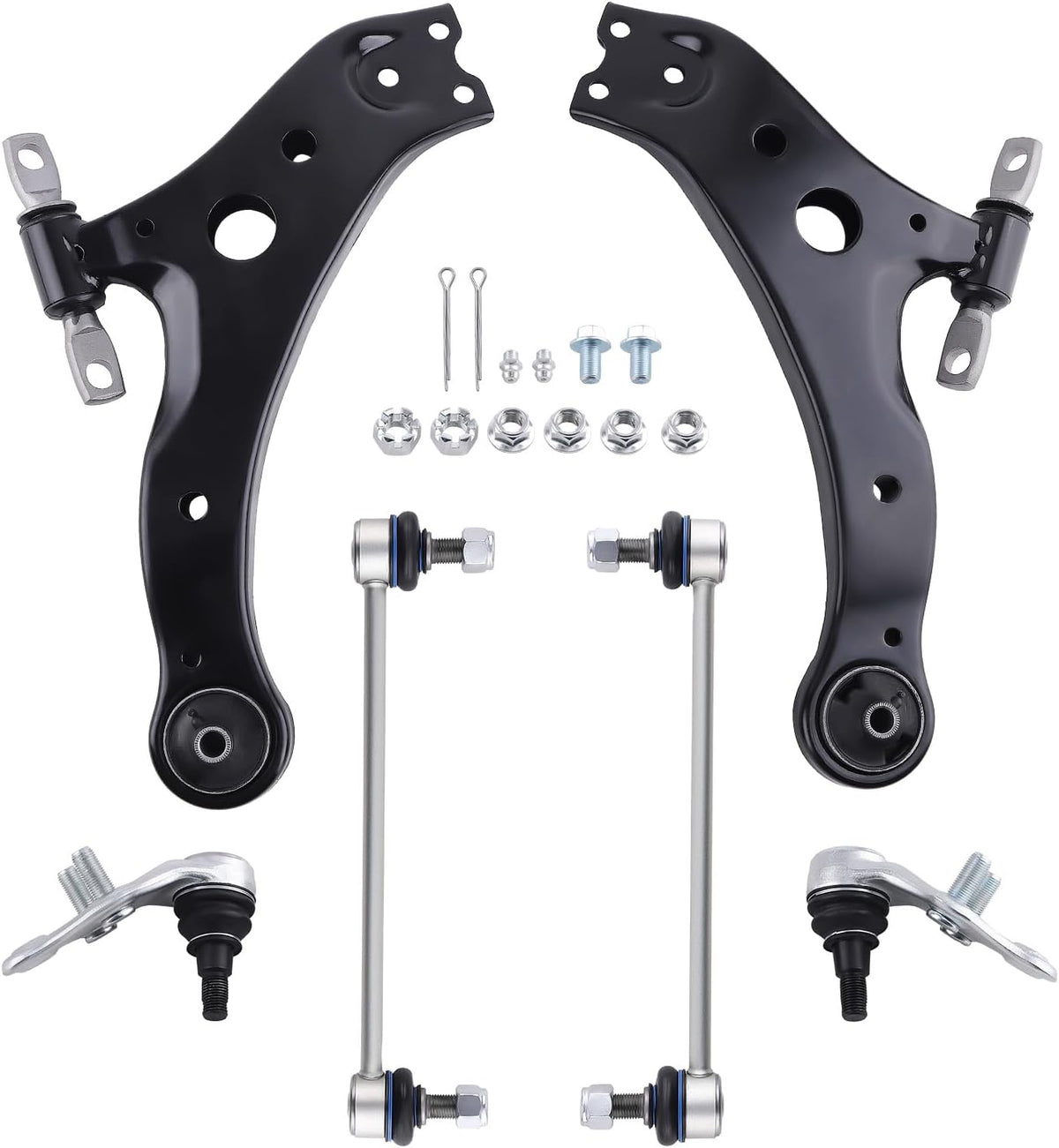 maXpeedingrods 6Pcs Front Lower Control Arm Kit for Toyota Camry 2007-2017