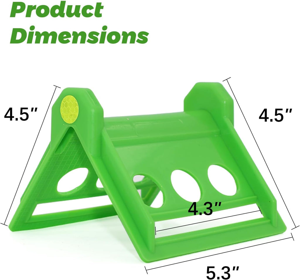 Flatbed Edge Protectors, Reflective Strip, 20 Packs, Green