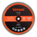 10-Inch Miter Saw Blade, 120-Tooth Fine-Finish Professional Woodworking Saw Blade for Miter Saws Table Saws and