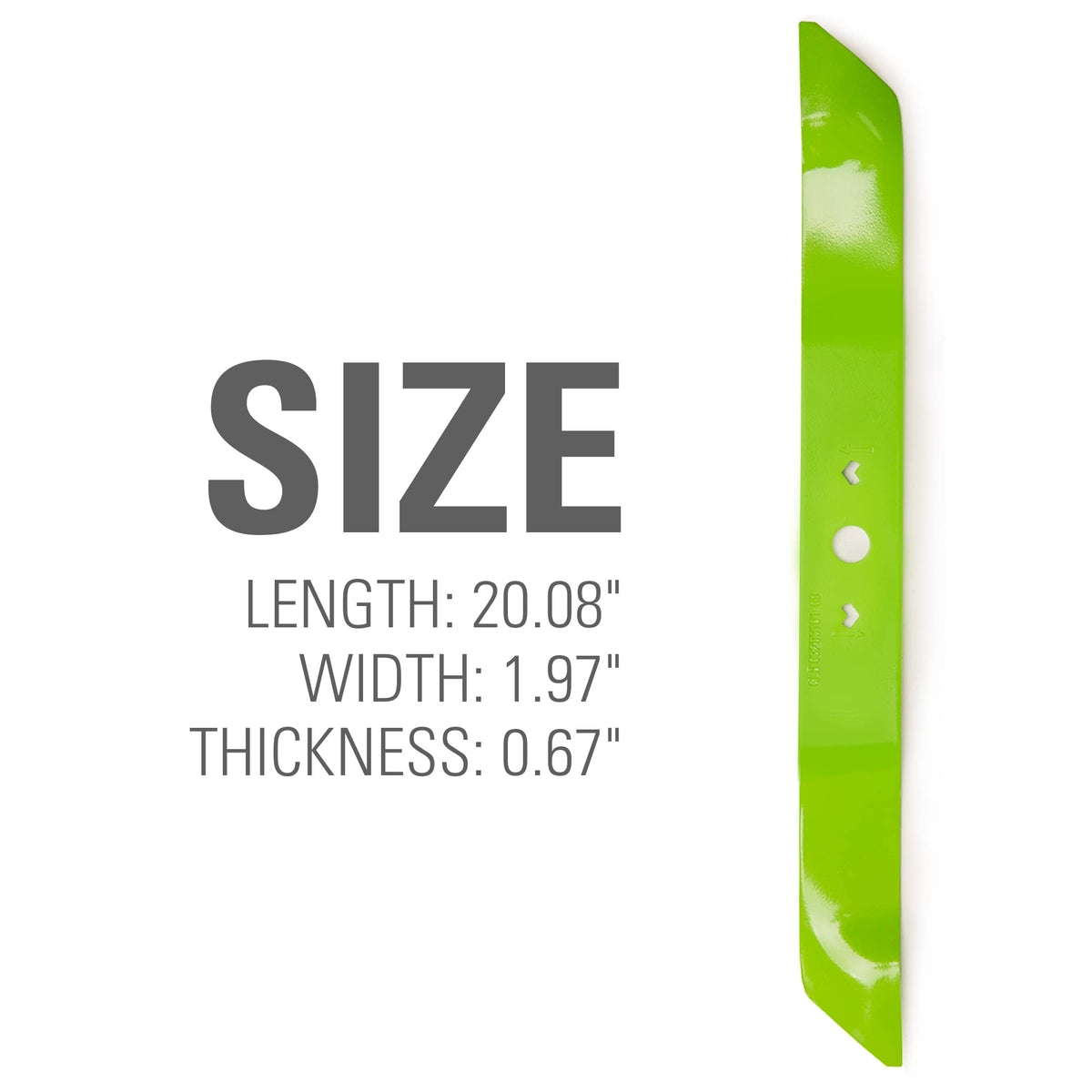 Greenworks Replacement Lawn Mower Blade (21" Mowers : MO40L4413, MO40L03, MO48L4422)
