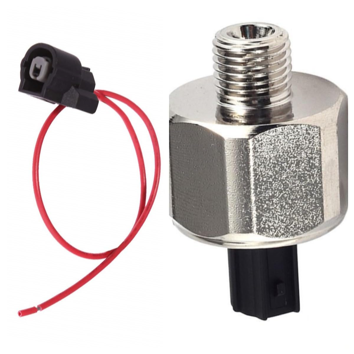 Ignition Knock Detonation Sensor Ignition Knock Sensor 30530-PPL-A01 with Pigtail Harness, Fit for Acura RDX RSX TSX Honda Accord Civic CR-V Element 30530-PNA-003 30530PNA003 KS197 158-0917