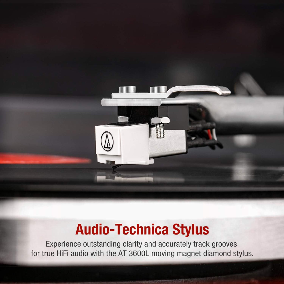 1 BY ONE Belt Drive Turntable with Bluetooth Connectivity, Built-in Phono Pre-amp, USB Digital Output Vinyl Stereo
