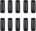 10 Pack 3/4 x 2 Inches Black Malleable Steel Pipe Nipples