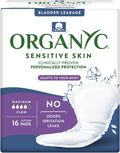 – 100% Organic Cotton Light Incontinence Pads for Bladder Leaks (Maximum, 16 Count(1 Pack))