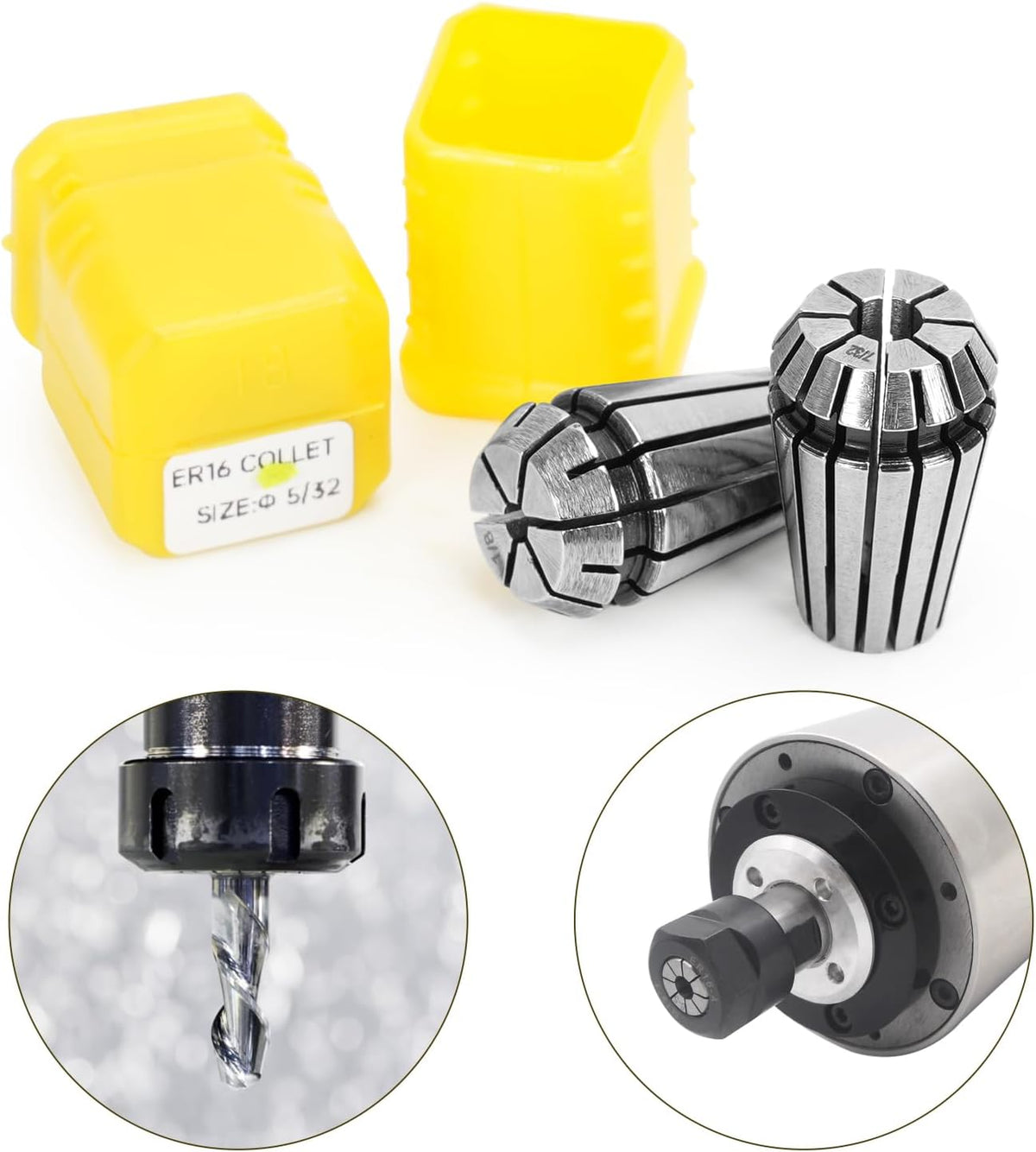 12pcs ER16 Spring Collet Set for CNC Engraving Machine