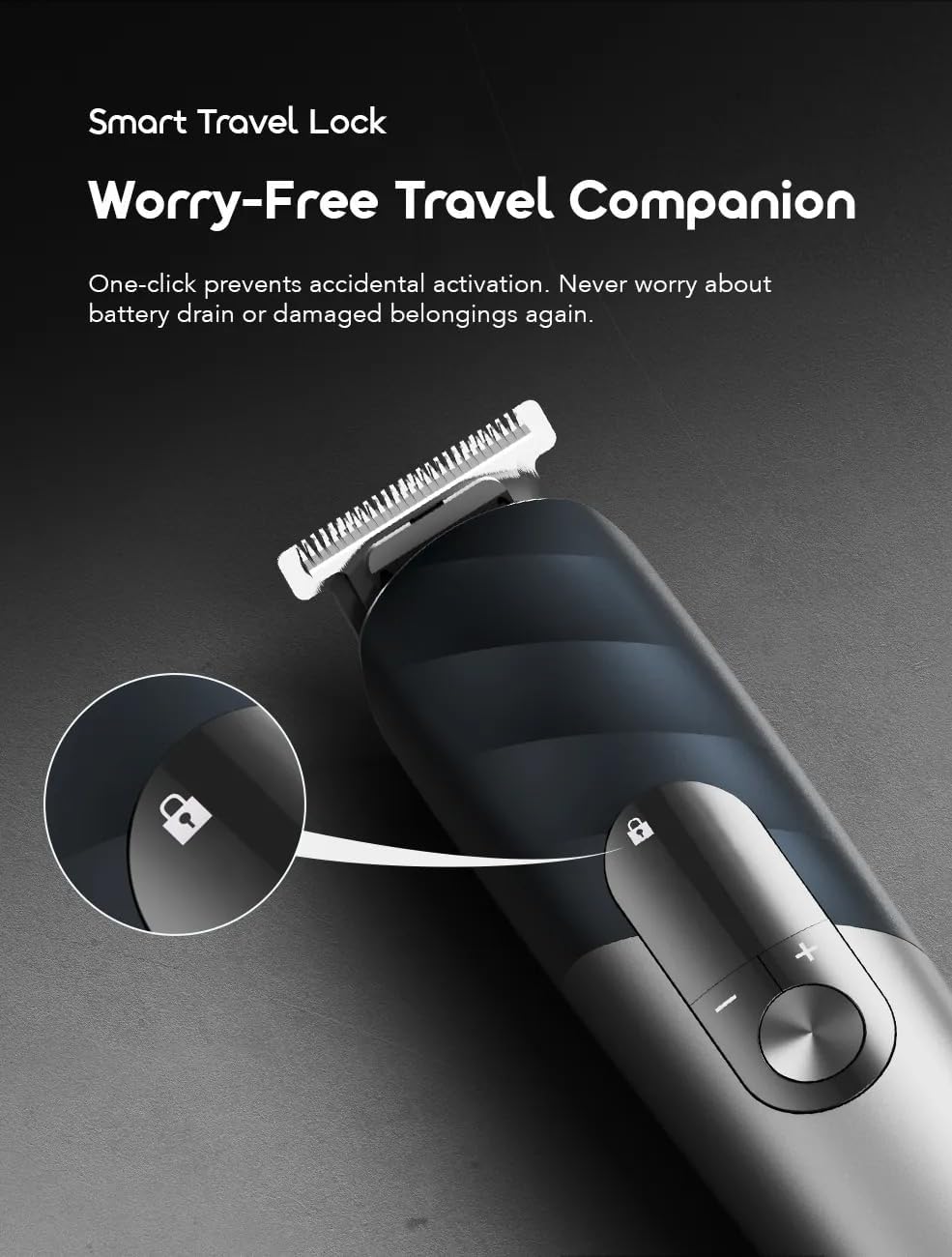 Beard Trimmer for Men Electric [All-in-One] [IPX7 Waterproof] Home | 3 Speed Settings Kid-Friendly Mode Hair Clipper