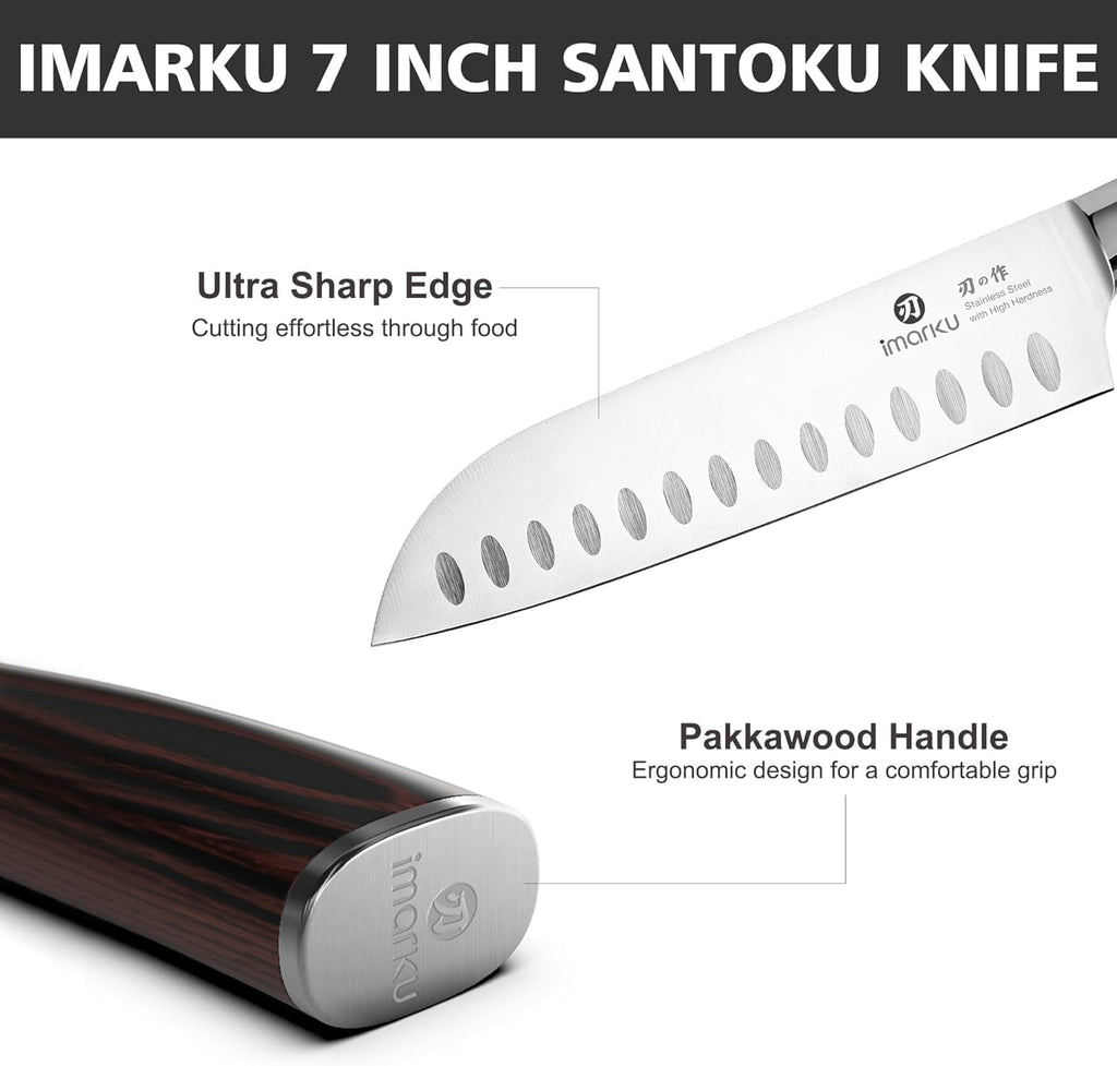 5PCS Kitchen Knife Set - Japanese High Carbon Stainless Steel Knives