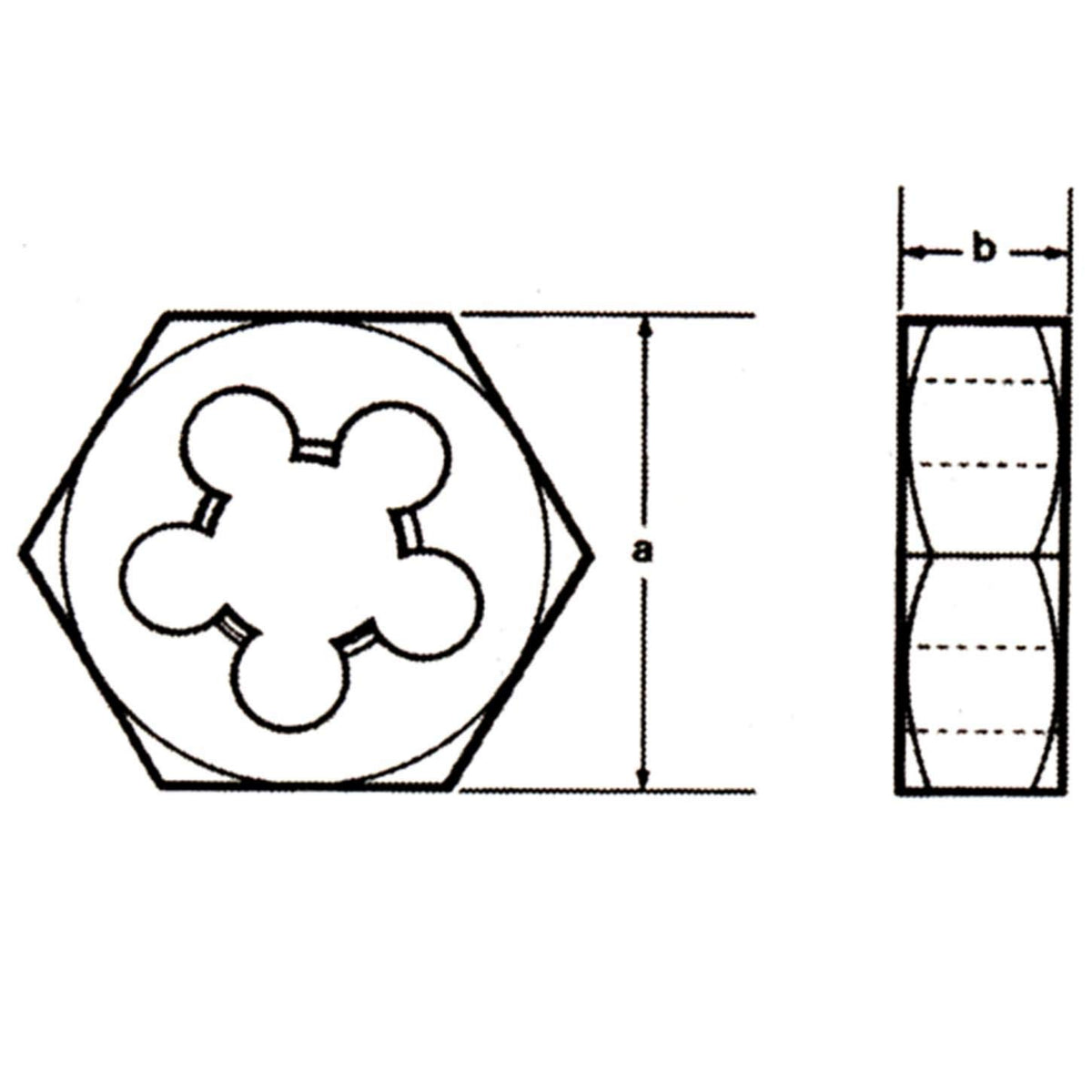 7/8-14 RETHREADING DIE W109HD