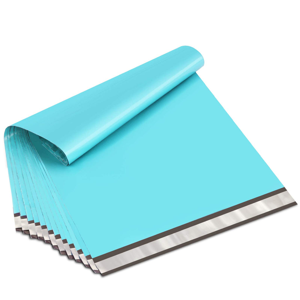 Extra Large Poly Mailers 24x24 Inch Teal 100 Pack Shipping Bags