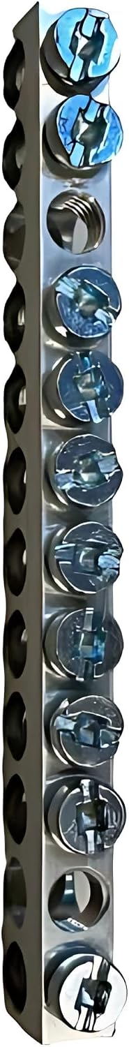 South Bend Components 10 Terminal Ground Bar (Max 1 AWG)