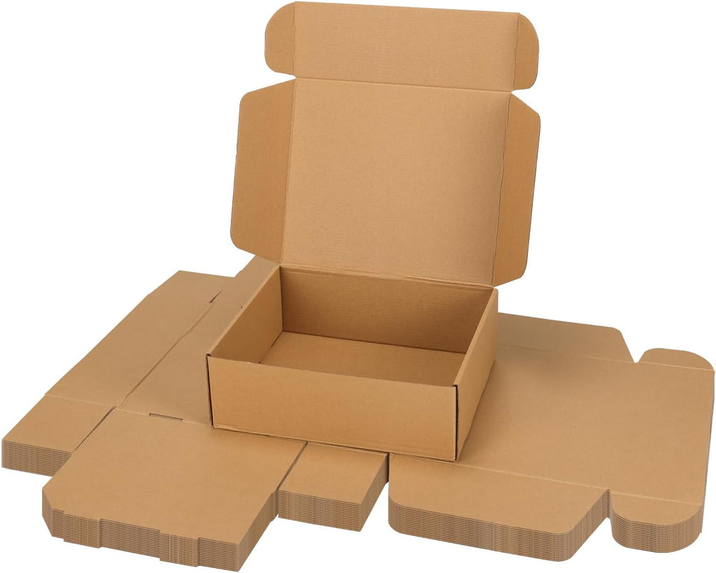 15 Pack 12x10x4 inch Cardboard Shipping Boxes, Brown Gift Boxes