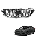 labwork Front Upper Bumper Grille Replacement for Sonata 2015-2017