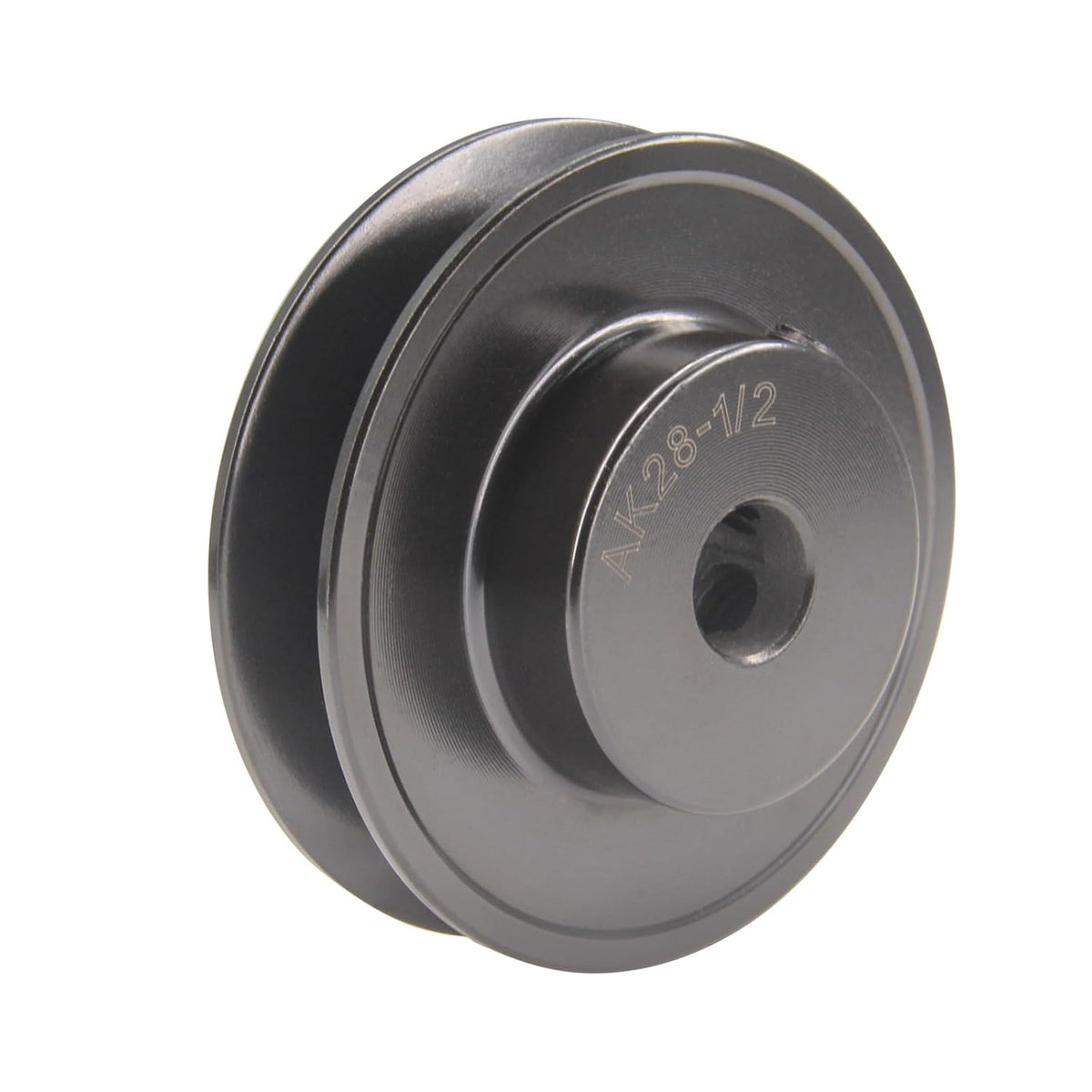 AK28-1/2 Bore Single Groove Web Sheave 2.8" OD 1/2" Bore V Belt Sheave Cast Iron