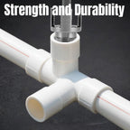 3Pcs PVC Pipe Threader Tool - 1/2" & 3/4" & 1" Dual-Function Internal External Pipe Threading Tool for Water Pipe (1/2" & 3/4" & 1")