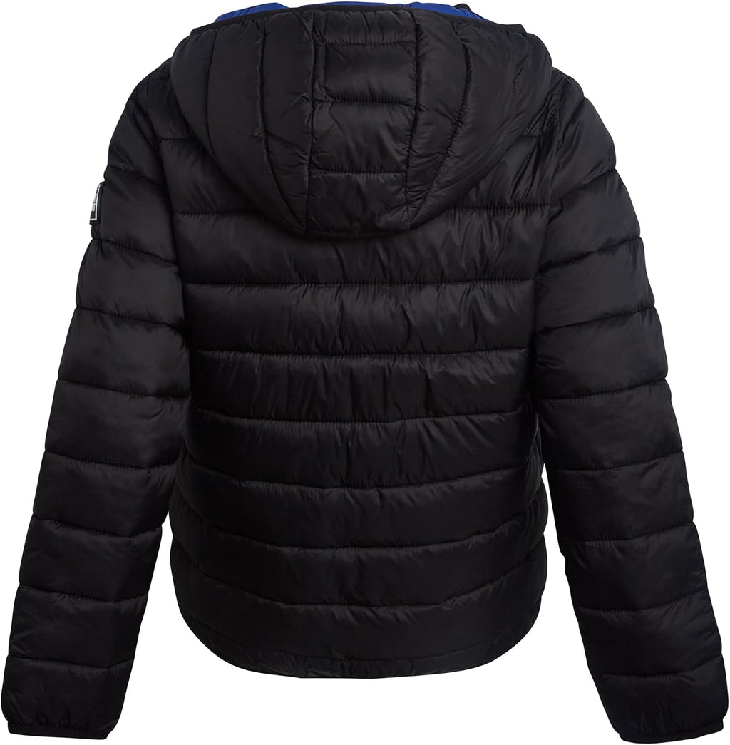 DKNY Boys Winter Jacket, Midweight Puffer Coat, Weather Resistant, Hooded | Insulated Bubble Warmth, Weather