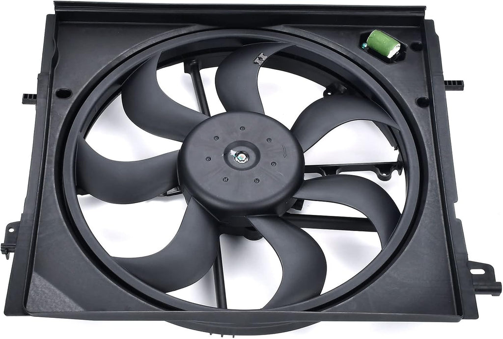 Radiator Cooling Fan Compatible with 2017-2022 Nissan Rogue Sport 2.0L