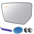 Driver Side Mirror Glass Compatible with Chevrolet Impala 2014-2020