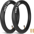 2 Pack 14x2.125 Bike Inner Tube for Jetson Bolt Pro Replacement Bicycle Tubes with Angled Valve Stem for Gotrax Electric Scooters E-Bike and 14-Inch Bike 14x1.75 14x1.9 14x1.95 14x2.0 14x2.10 14x2.125