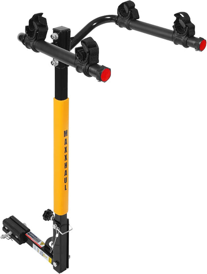 50025 Hitch Mount 2-Bike Rack for Cars, Trucks, SUVs, Minivans – Fits 1-1/4" & 2" Hitch Receivers, 100 lb Capacity