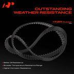 A-Premium Engine Timing Belt Compatible with Jeep, Fiat