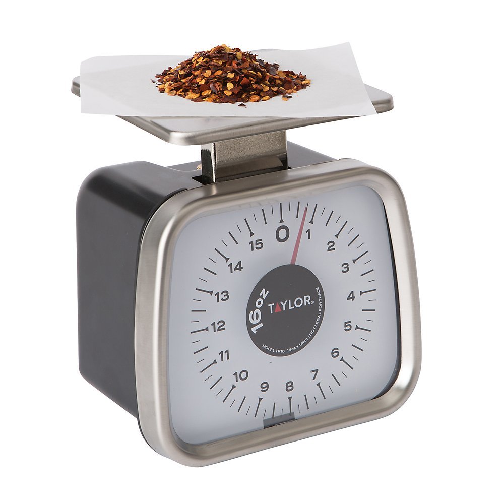 TP16 Mechanical SS Fixed Dial Portion Scale, 16 oz x 1/4 oz.