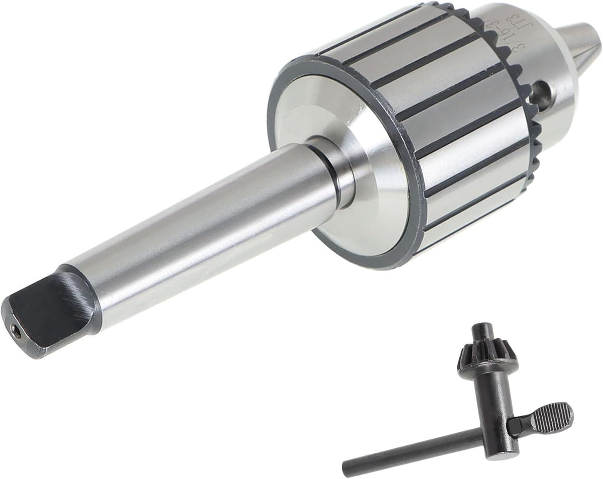 MT3 Drill Chuck 3/16-3/4 MT3-JT3 Super Heavy Duty Drill Press Chuck