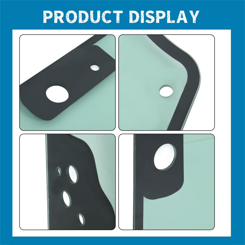 Silscvtt Front Door Glass CA3456230 Replacement for Caterpillar SERIES D