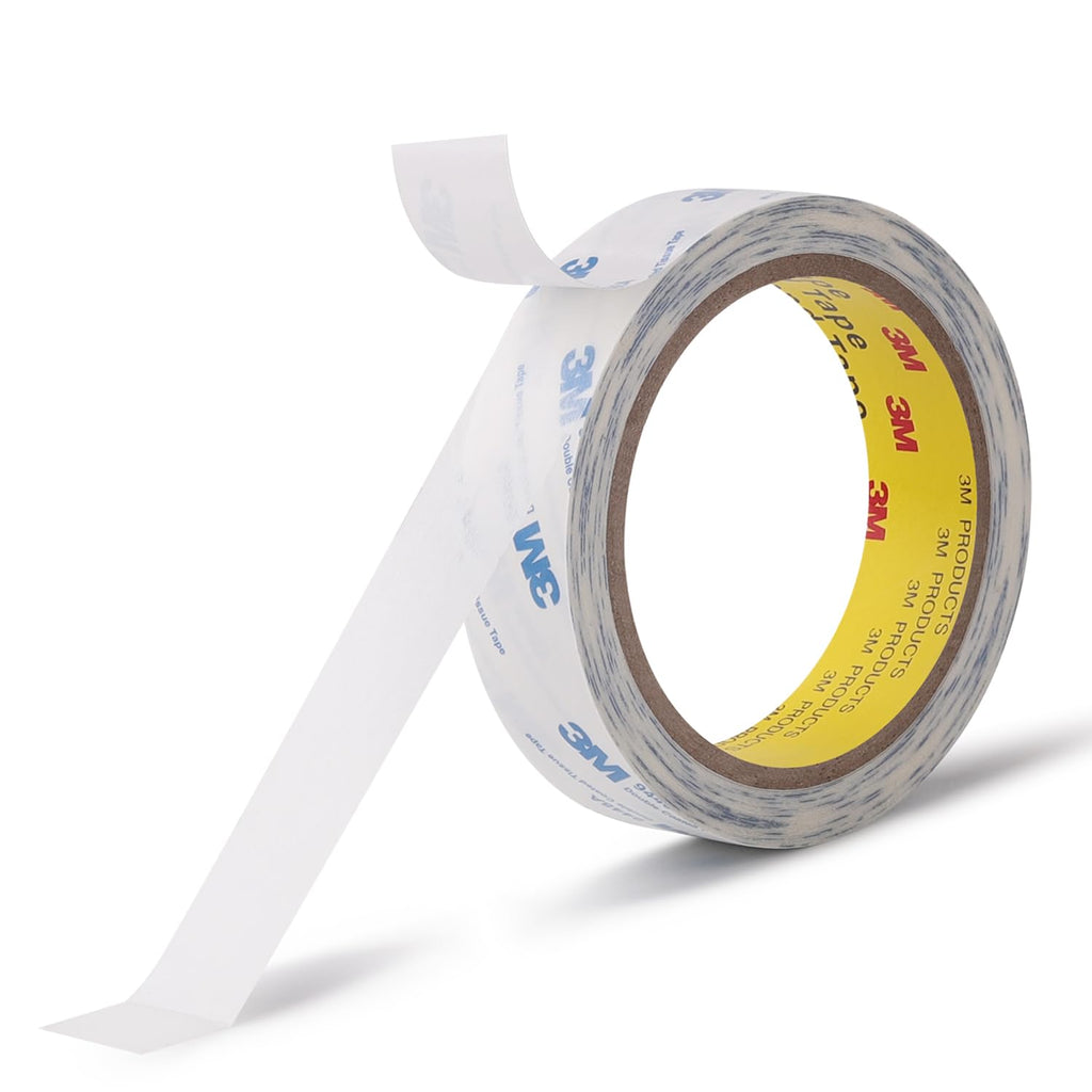 3M Double Sided Tape, 1" x 33Ft, 9448A, Translucent